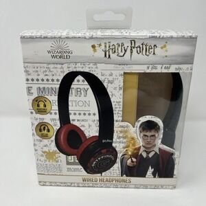 Harry Potter Wired Headphones Team Gryffindor Wizarding World Phone IPad Laptop